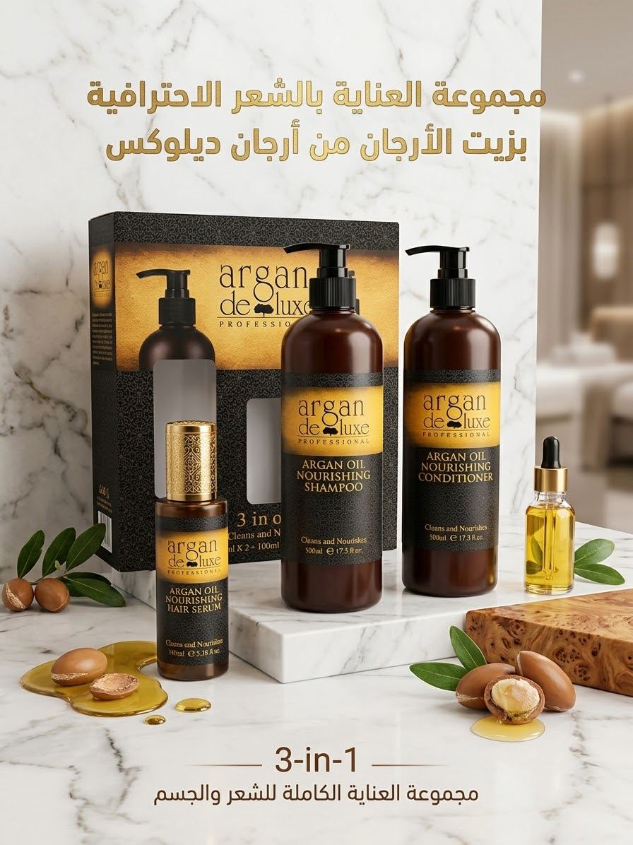 بزيت الأرجان من ماركة أرجان ديلوكس