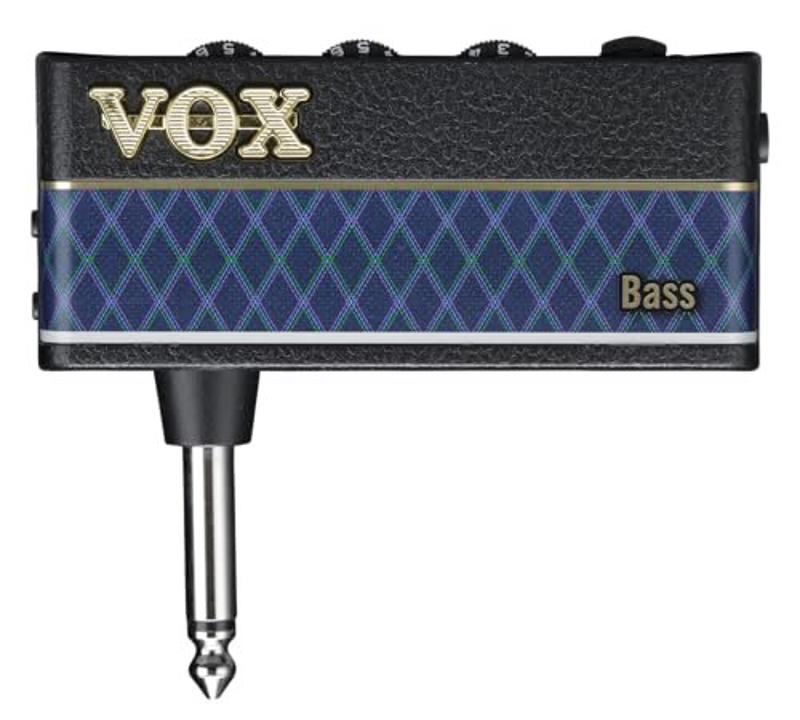 امبليفاير باس VOX amPlug 3 Bass Headphone Amplifier Portable Amp مع Effects وRhythm للتدريب