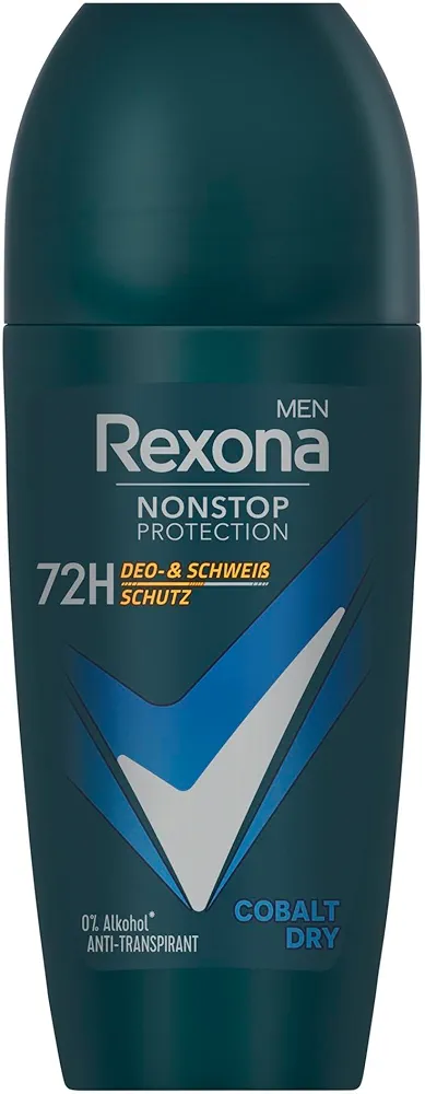 مزيل عرق رول أون رجالي – Rexona Men Nonstop Cobalt Dry (50ml)