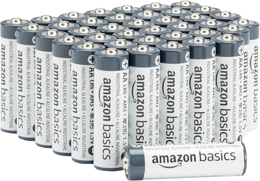 بطاريات قلم Amazon Basics AA Alkaline عدد 50