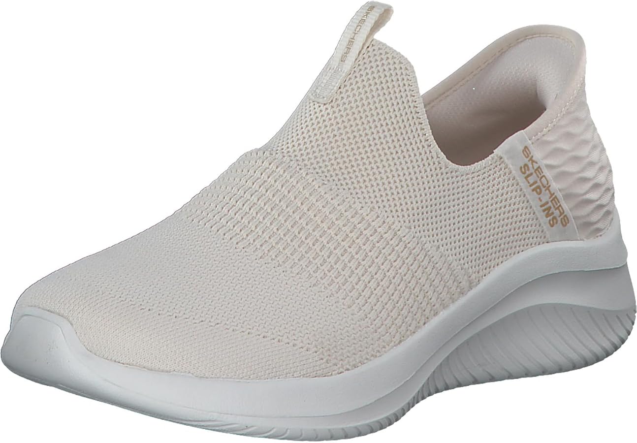 حذاء نسائي سكيتشرز Skechers Ultra Flex 3.0 Slip-Ins بيج مريح مقاس 36 (طول القدم 23 سم)