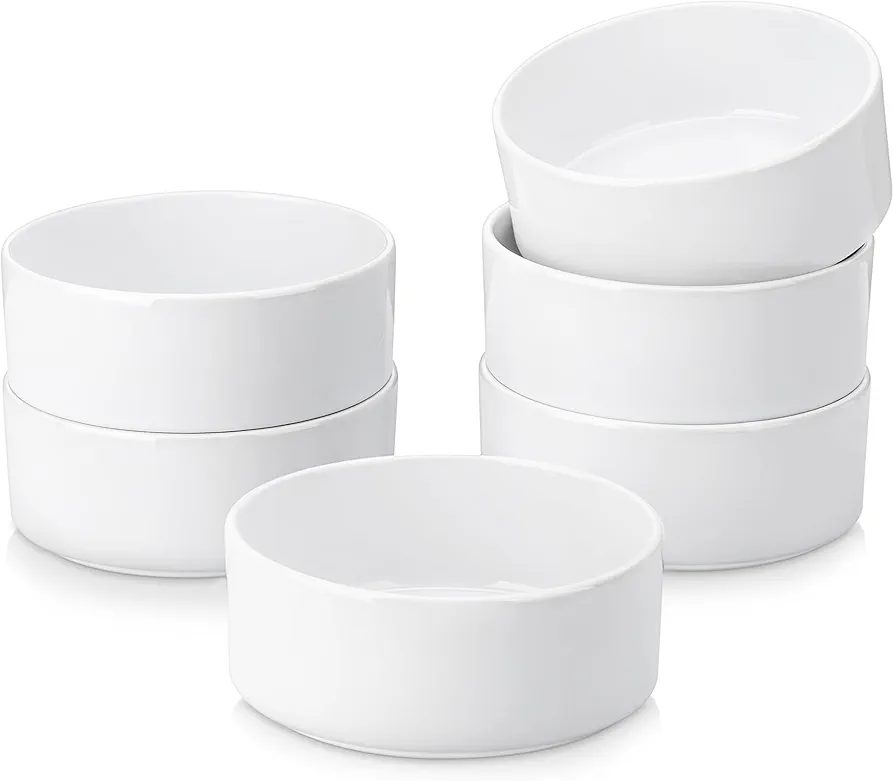 أوعية سيراميك vancasso VENUS بيضاء – طقم 6 قطع 24 أونصة (6 إنج)