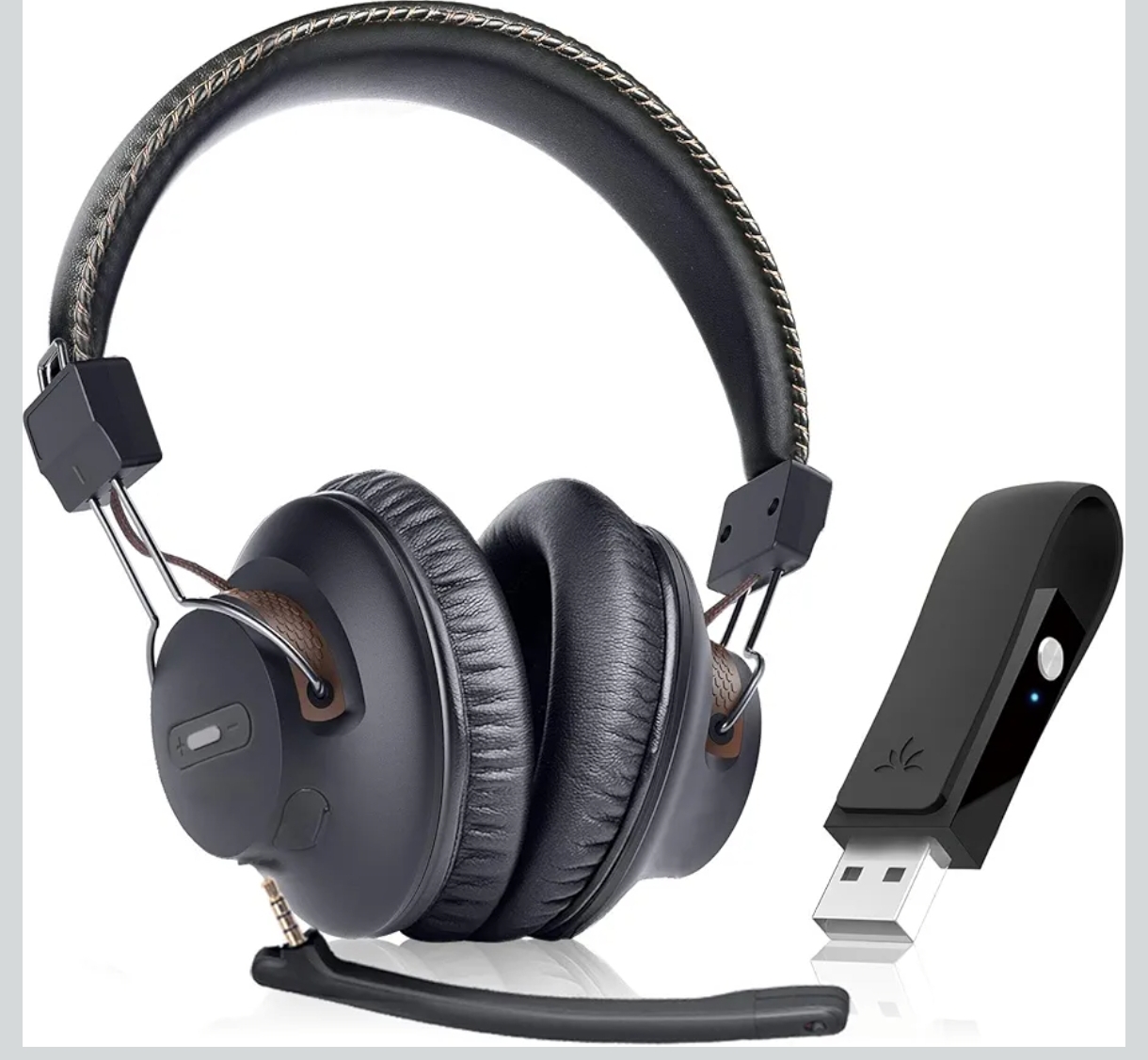 🎧 سماعة رأس لاسلكية Avantree DG59M Bluetooth Headset مع مايكروفون احترافي