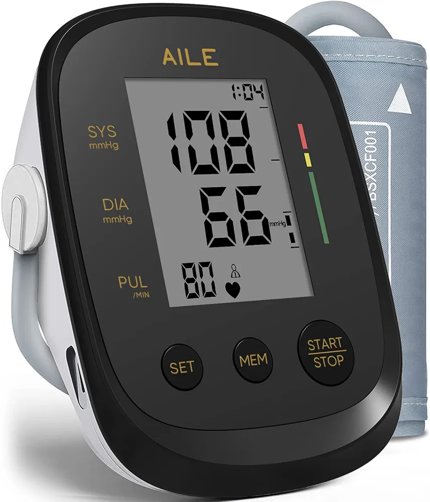 جهاز قياس ضغط الدم AILE Upper Arm Monitor LCD Large Cuff