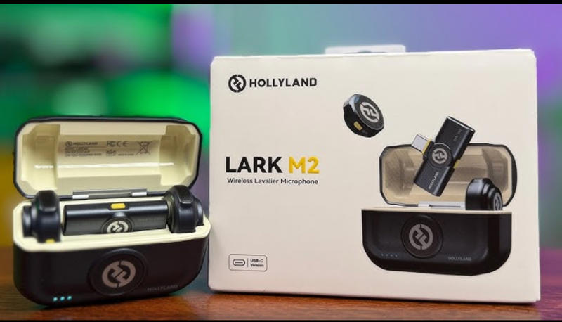 نك مايك من ماركة HOLLYLAND LARK M2