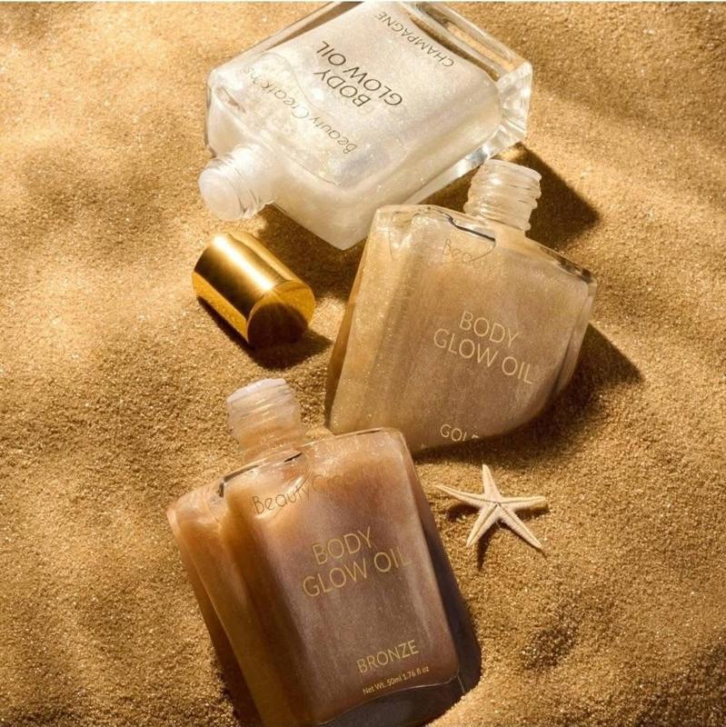 هيليتر الزيتي الجسم بيوتي كرييشن – Body Glow Oil