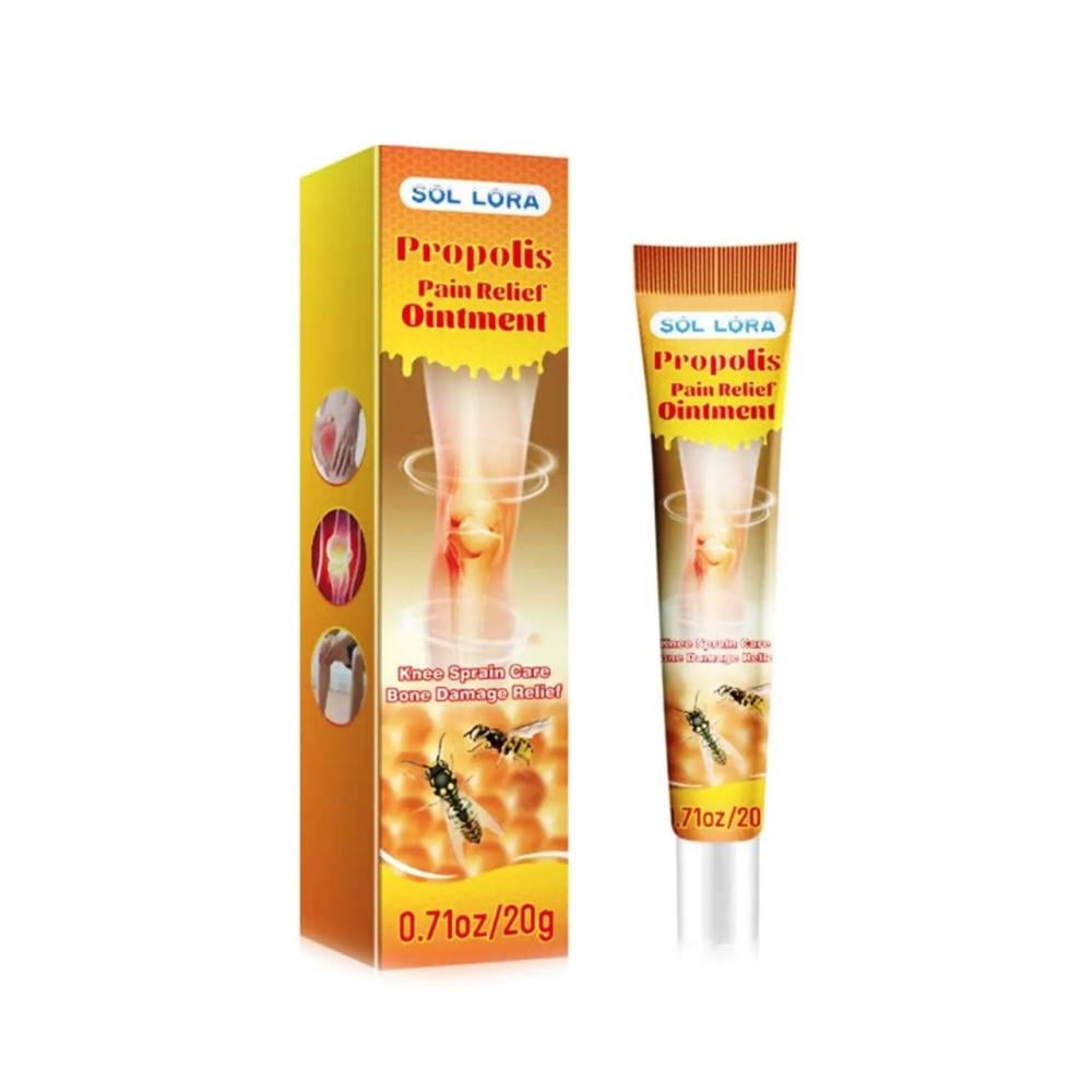 مرهم بروبوليس وسم النحل لتخفيف آلام المفاصل والعضلات – Sol Lora Propolis Pain Relief Ointment