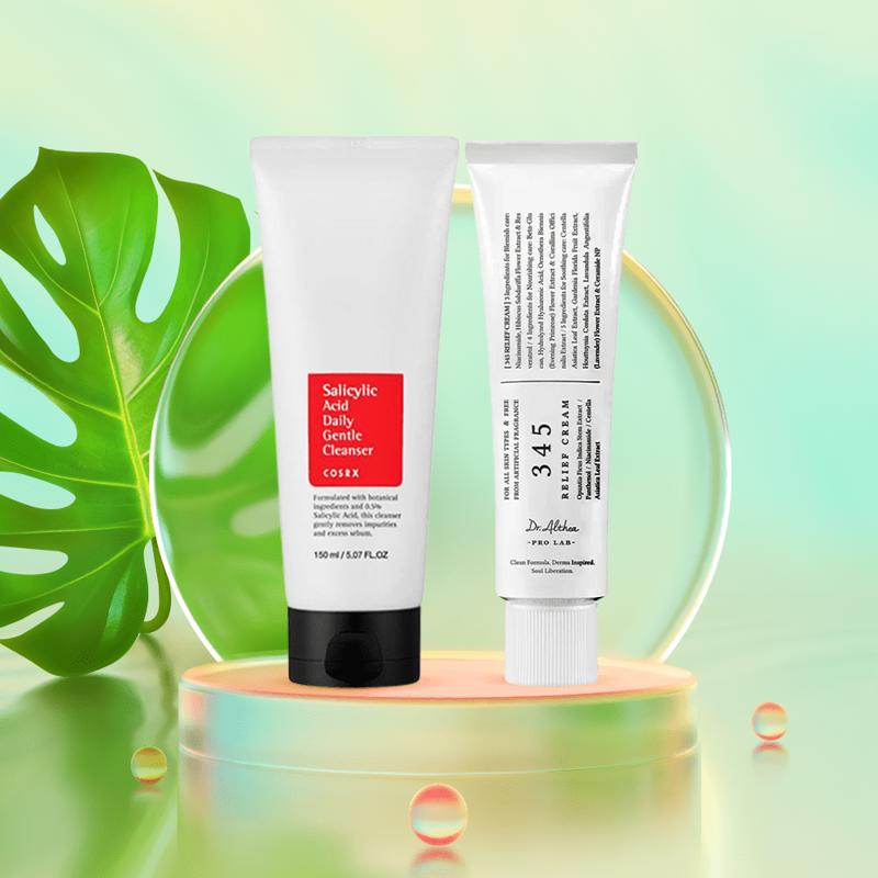 كريم 345 الثيا + غسول كوزركس