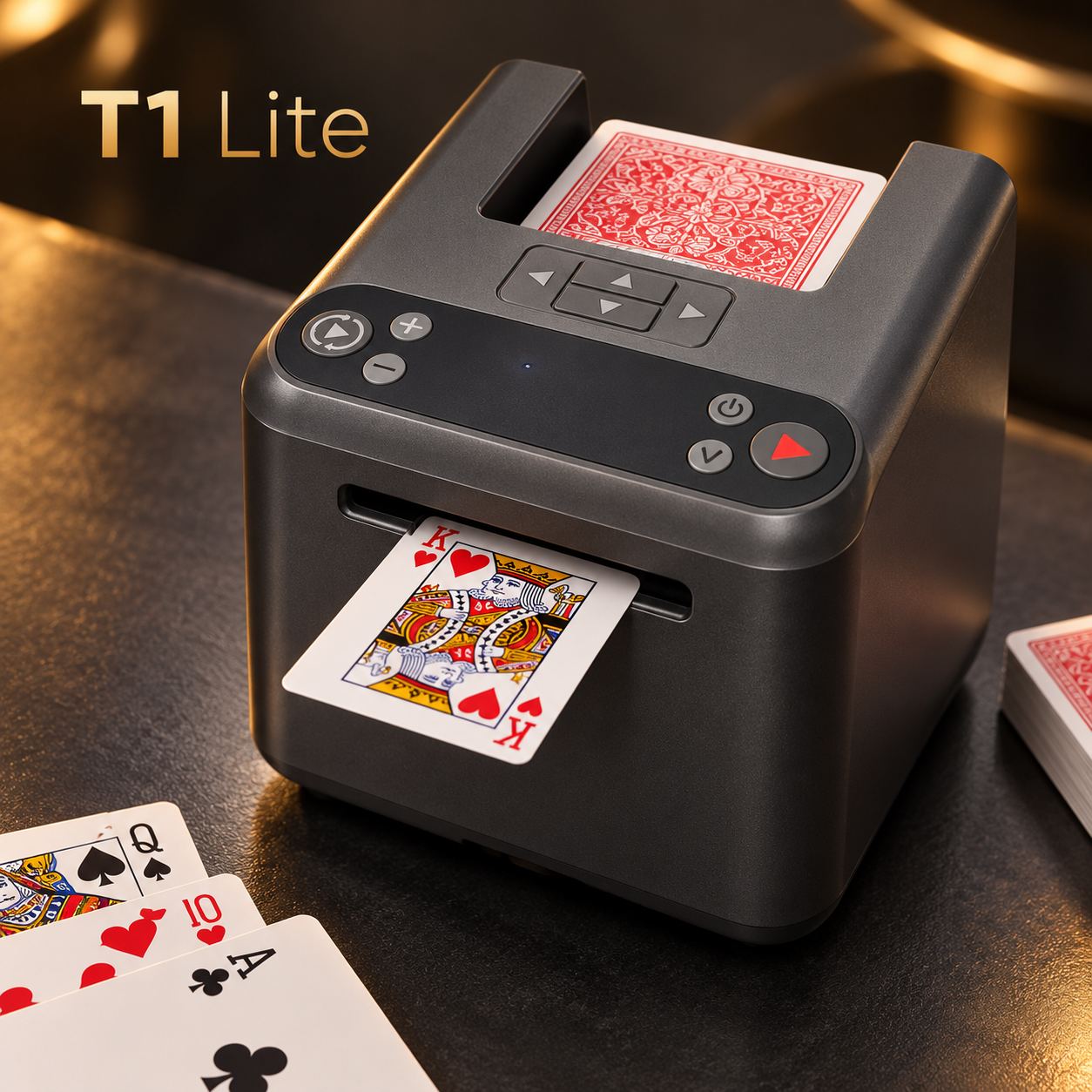 موزّع ورق لعب أوتوماتيكي دوّار T1 Lite
