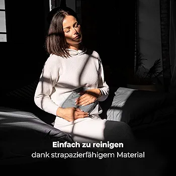 كمّادة حرارية كهربائية 65° مع إيقاف تلقائي وغطاء فلانيل ناعم | ProfiCare PC-EWF 🇩🇪