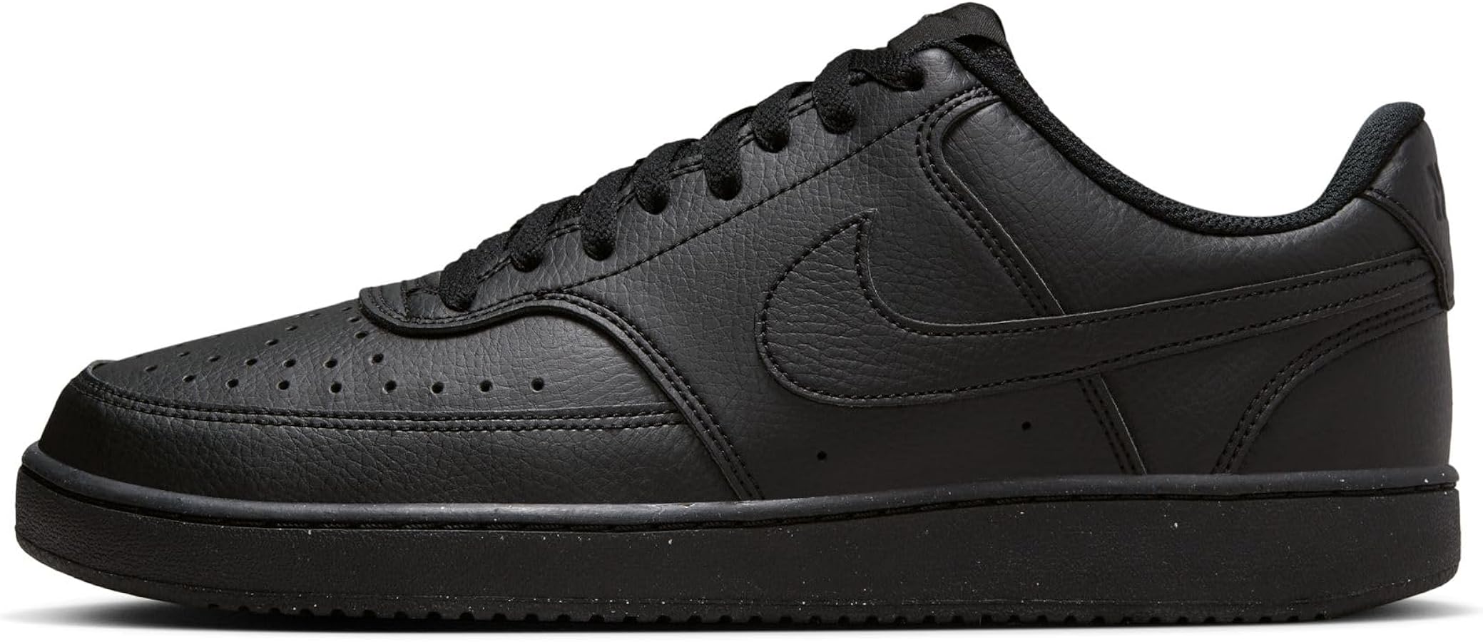 حذاء رجالي Nike Court Vision Low Black Black 002 قياس 45 طول القدم 29 سم