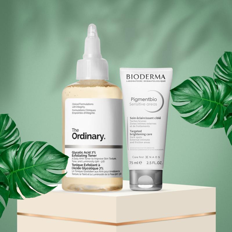 ازالت التصبغات من الجسم