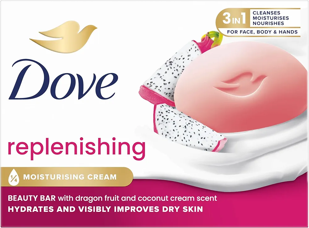 صابونة ترطيب فاكهة التنين بجوز الهند –غ Dove | 98