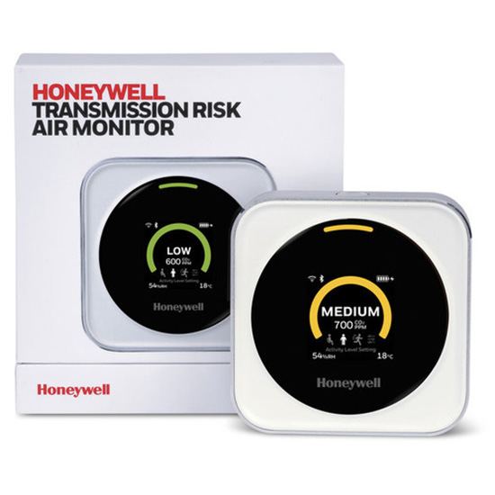 مراقب جودة الهواء من هانيويل Honeywell Transmission Risk Air Monitor, HTRAM-V2-W