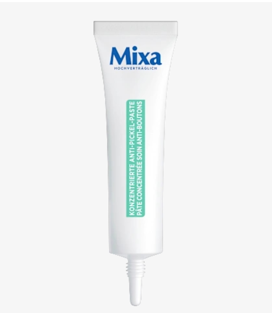 Mixa – كريم مركز لعلاج الحبوب للبشرة الحساسة – 15 مل