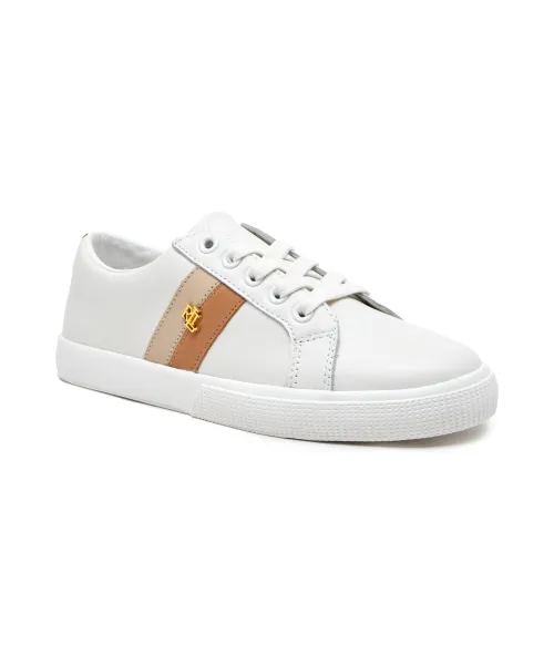 حذاء رياضي نسائي قياس ٣٩ جلدي LAUREN RALPH LAUREN موديل JANSON II
