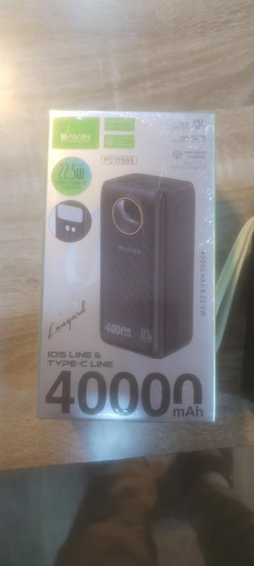 بور بنك محمول بافان ٤٠٠٠٠واط الوزن ٨٢٠ غرام