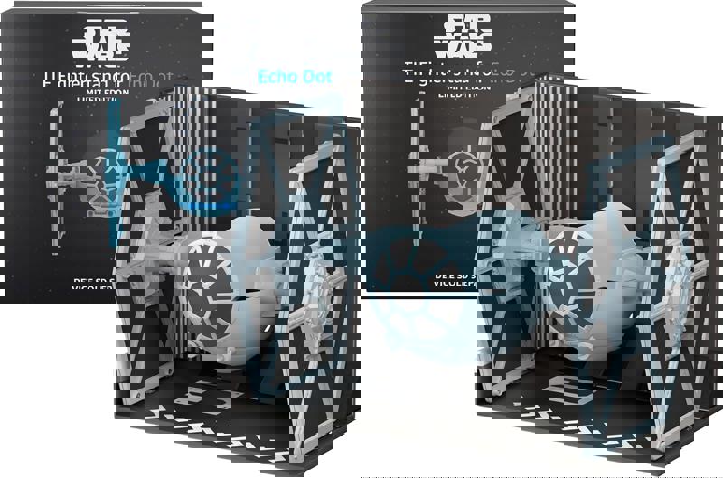 ستاند (حامل) أمازون إيكو دوت بتصميم مركبة حرب النجوم - STAR WARS TIE Fighter Stand for Amazon Echo Dot