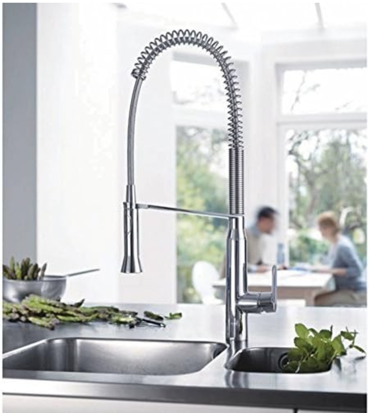 خلاط سنك مطبخ ألماني GROHE K7 لون كروم 🇩🇪