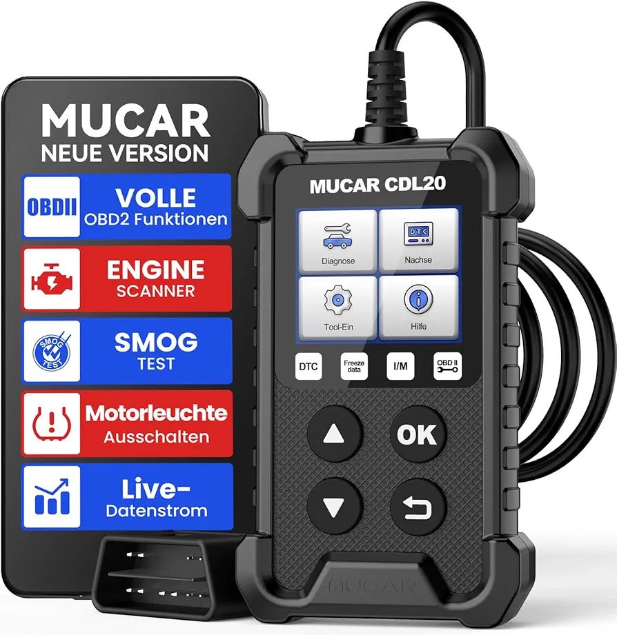 جهاز فحص أعطال السيارات MUCAR CDL20 OBD2 الاحترافي/80