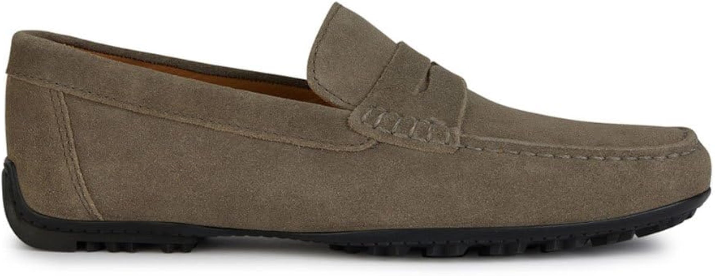 حذاء Geox رجالي موكاسين Kosmopolis + Grip – لون Taupe – قياس 43