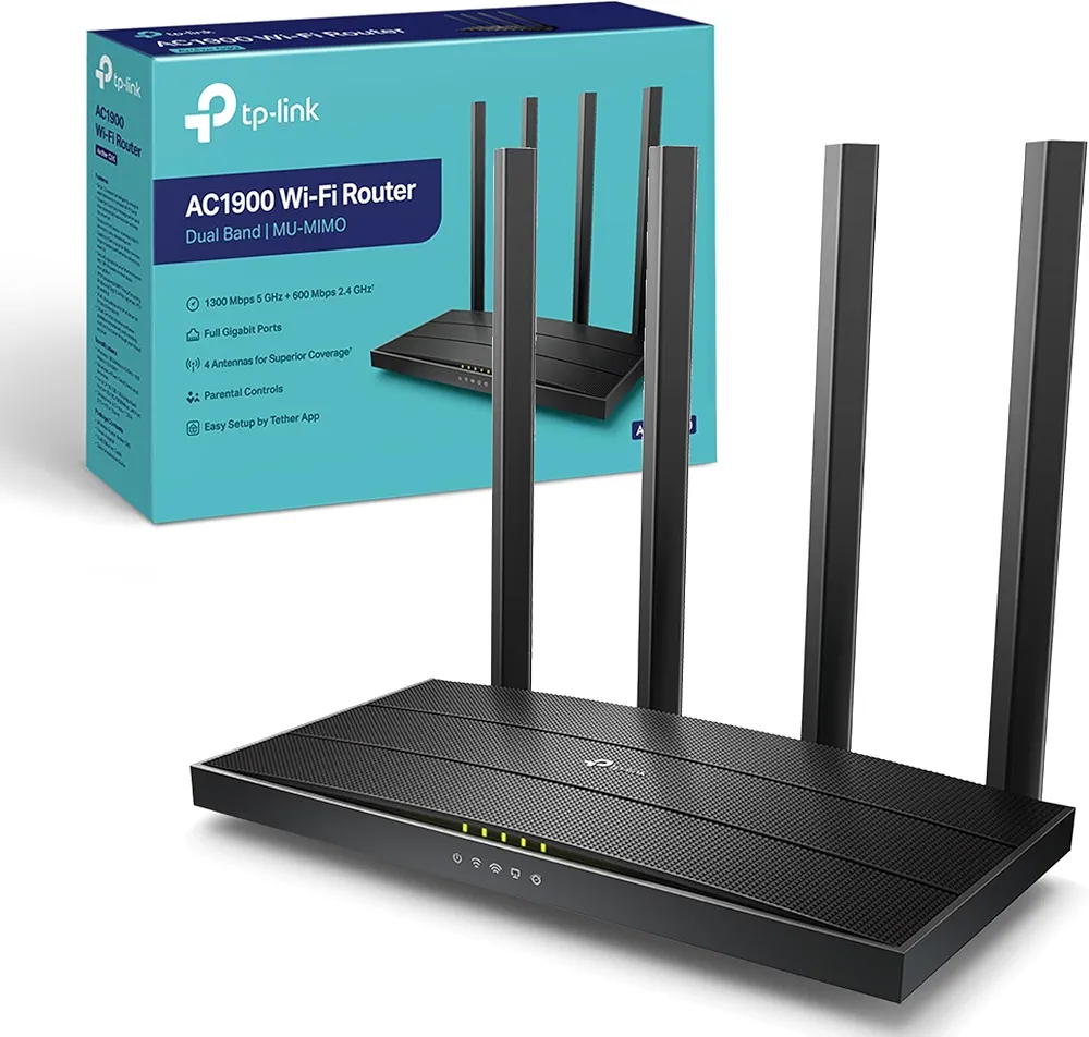 راوتر TP-Link Archer C80 AC1900 ثنائي النطاق بتقنية MU-MIMO