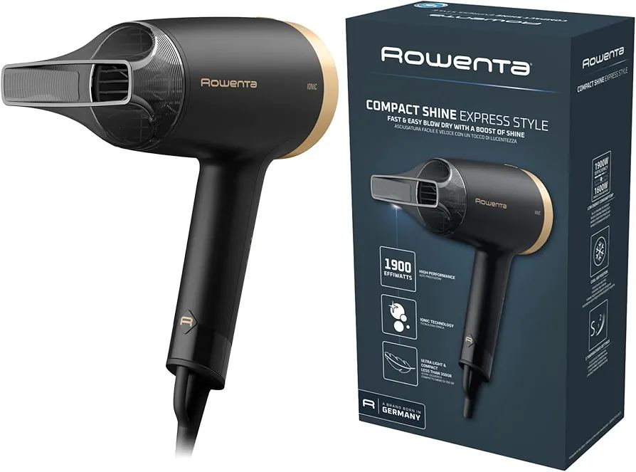 مجفف شعر Rowenta Express Style CV1811 – 1900 Effiwatt بتقنية الأيونات