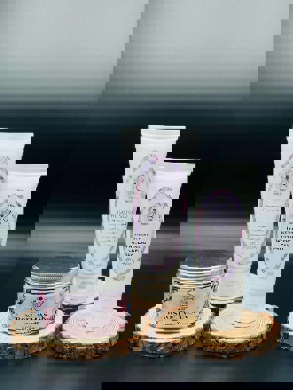 🌸 مجموعة الورد للعناية الفاخرة بالبشرة والجسم