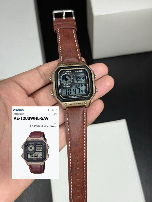 كاسيو رويال (طراز Casio AE-1200WHL-5AVDF)-ماستر كوالتي