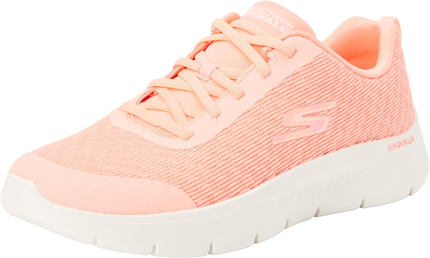 حذاء سكيتشرز نسائي GO WALK FLEX VIVA وردي – قياس 39.5 (طول القدم 26.5 سم)