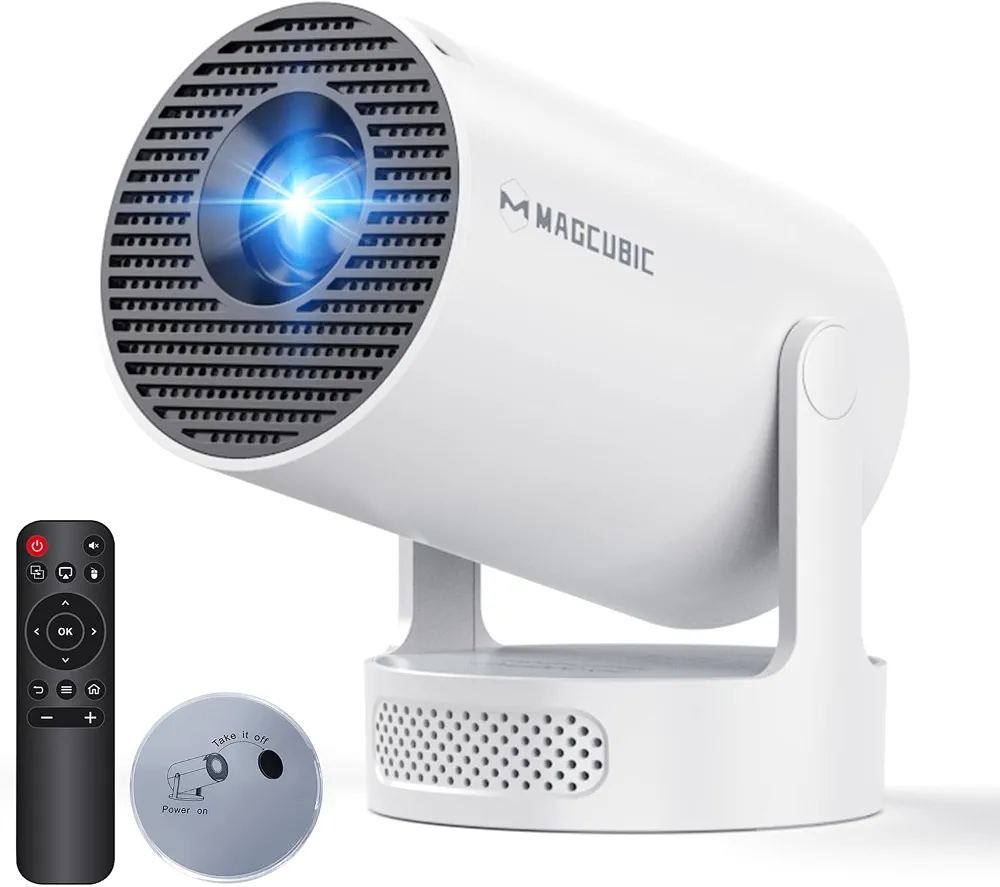 بروجكتر Magcubic HY300 Pro+ الذكي – دقة 4K مدعومة مع نظام Android 14 وWi-Fi 6