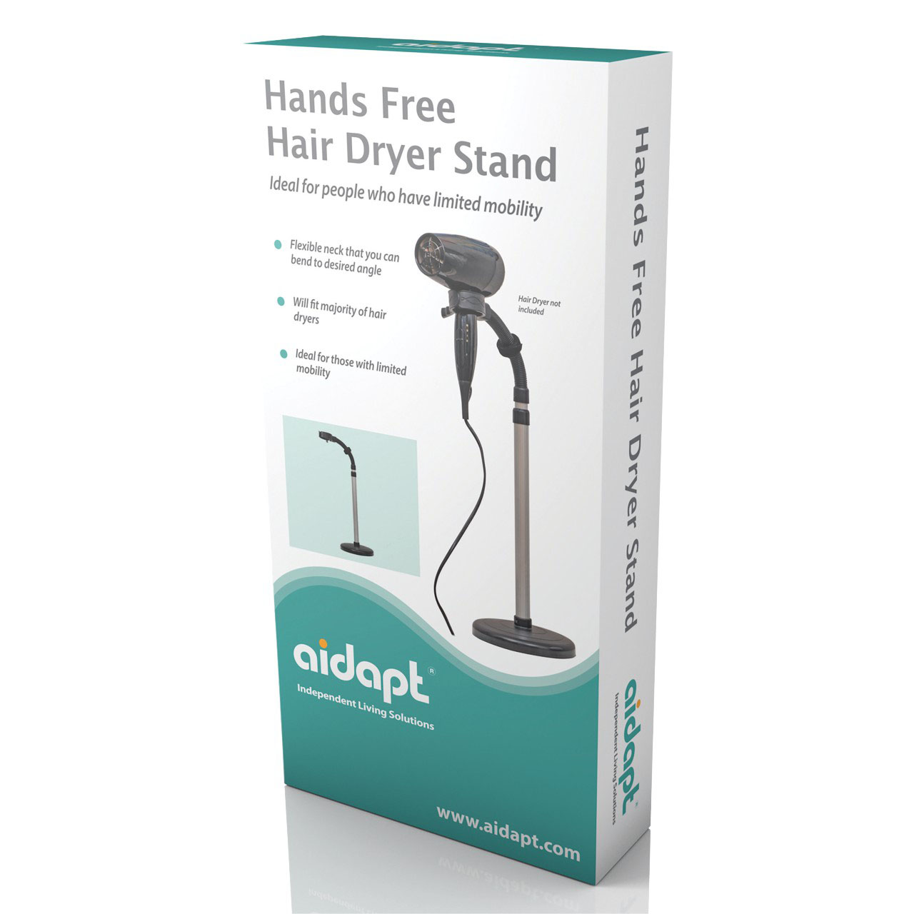 حامل سشوار بدون استخدام اليدين Aidapt Hands Free Hair Dryer Stand