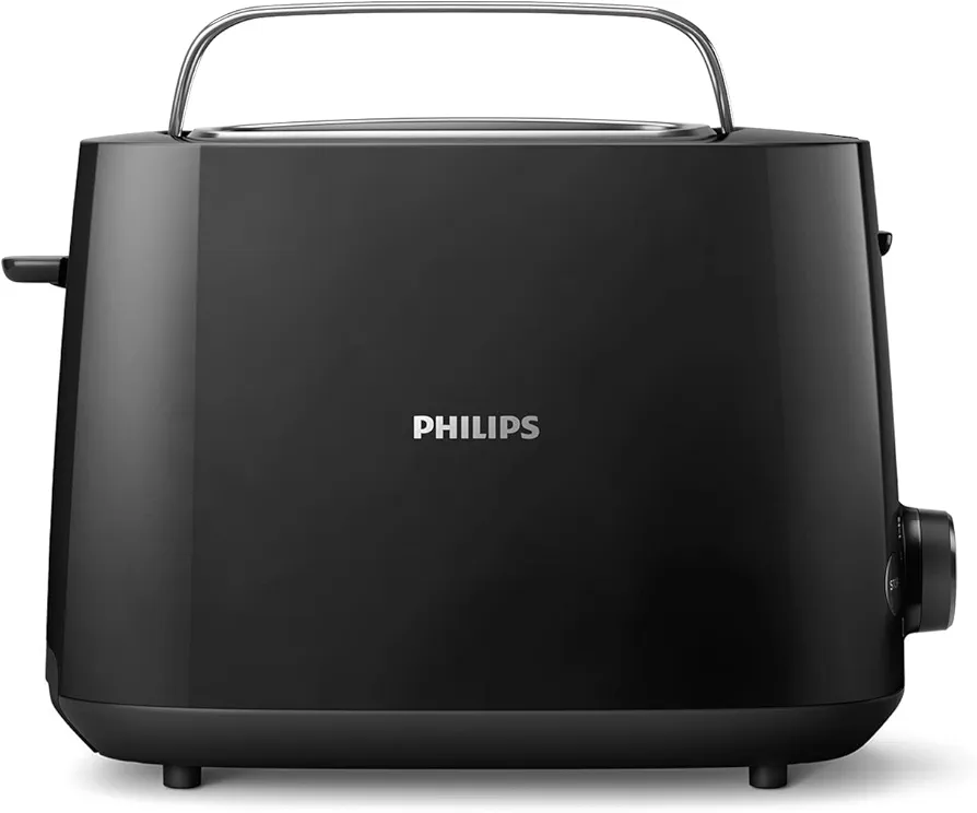 محمّصة خبز فيليبس Philips Daily Collection HD2581/90 – شريحتين 830W (Black)