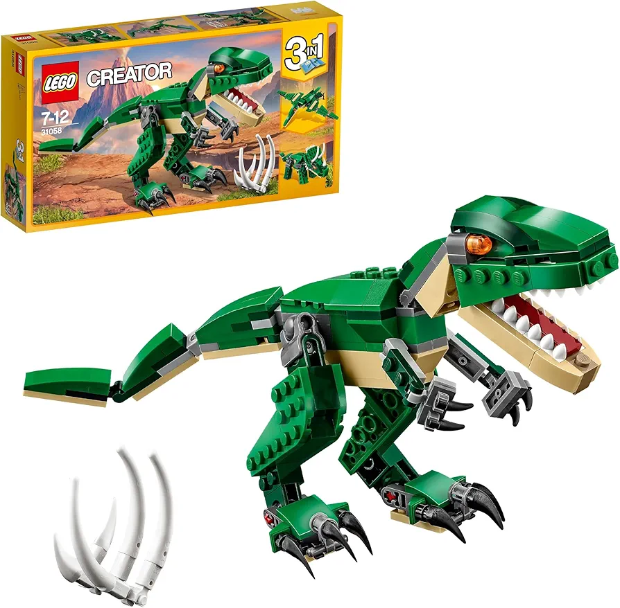 لعبة ديناصور مكعبات 🇩🇰 LEGO Creator 3in1 Dinosaur 31058