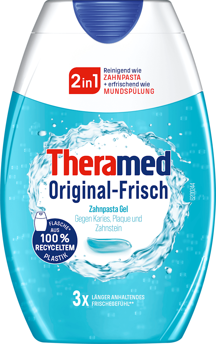 معجون اسنان Theramed Original-Fresh 2 في 1 – جل منعش – 75 مل