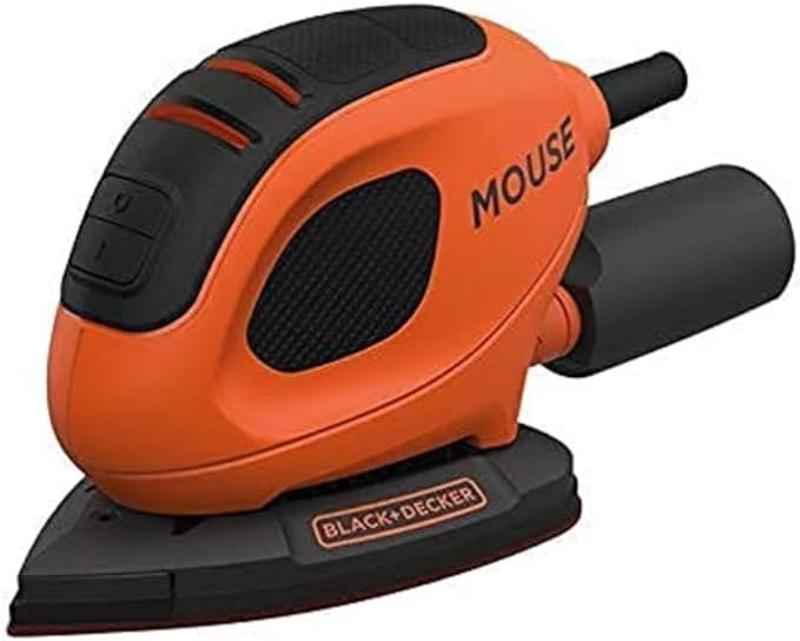 ماكينة صنفرة كهربائية BLACK DECKER Mouse Sander 55W Compact Detail Sander للأعمال الدقيقة