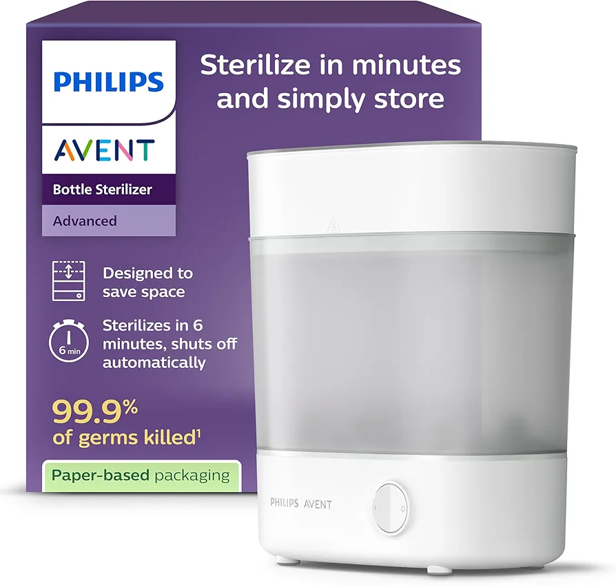 معقم رضاعة Philips Avent SCF291/00 بالبخار الطبيعي